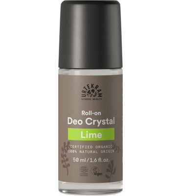 Urtekram Deodorant crystal roll on limoen (50ml) 50ml