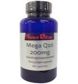 Nova Vitae Nova Vitae Mega Q10 200 mg (60ca)