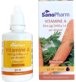 Sanopharm Sanopharm Vitamine A Emulsan (50ml)