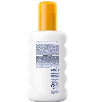 Nivea Sun protect & sensitive child spray SPF50 (200ml) 200ml