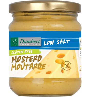 Damhert Mosterd natriumarm glutenvrij (200g) 200g