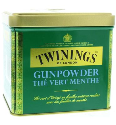 Twinings Gunpowder blik mint (200g) 200g