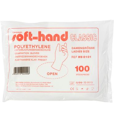 Softhand Onderzoekhandschoen poly dames (100st) 100st