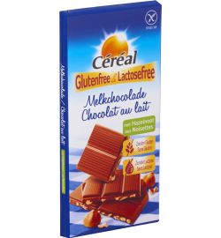 Céréal Céréal Melkchocolade hazelnoot glutenvrij (100g)