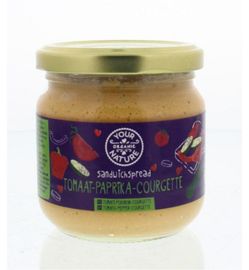 Your Organic Nature Your Organic Nature Sandwichspread tomaat paprika courgette bio (180g)