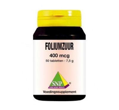 Snp Foliumzuur 400 mcg (50tb) 50tb