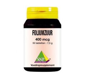 SNP Snp Foliumzuur 400 mcg (50tb)