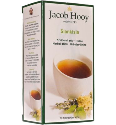 Jacob Hooy Slankisin/slankheidskruiden thee (20st) 20st