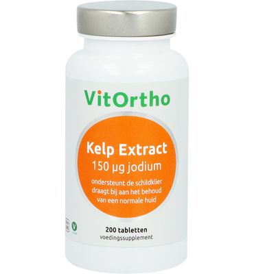 VitOrtho Kelp extract - 150 mcg jodium (200tb) 200tb