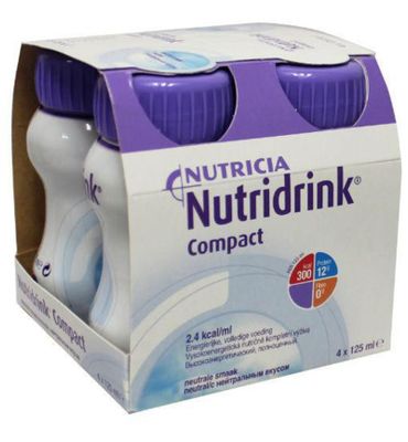 Nutridrink Compact neutraal 125ml (4st) 4st