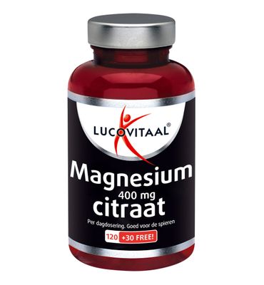 Lucovitaal Magnesium citraat 400mg (150tb) 150tb