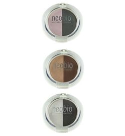 Neobio Neobio Eyeshadow duo 01 rose diamond (5g)