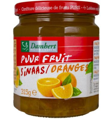 Damhert Puur fruit Sinaasappel confiture (315g) 315g