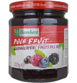 Damhert Damhert Puur fruit Woudvrucht confiture (315g)