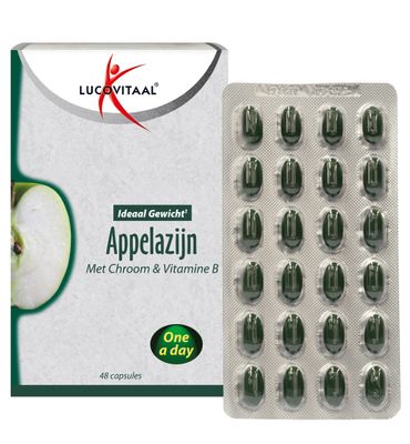 Lucovitaal Appel & chroom vitamine B (48ca) 48ca