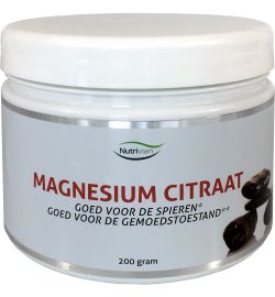 Nutrivian Nutrivian Magnesium citraat 200 mg poeder (200g)