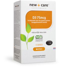 New Care New Care Vitamine D3 75mcg (100ca)