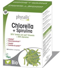 Physalis Physalis Chlorella & spirulina bio (200tb)