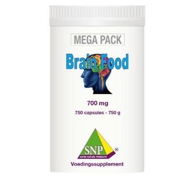 Snp Brainfood 700 mg megapack (750ca) 750ca