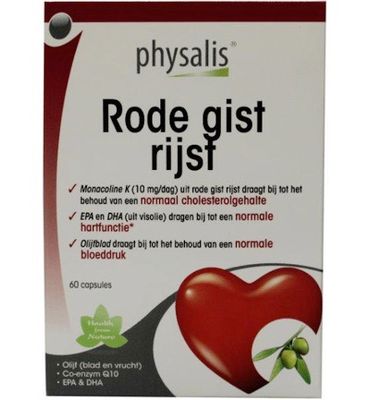 Physalis Rode gist rijst (60ca) 60ca