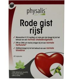 Physalis Physalis Rode gist rijst (60ca)