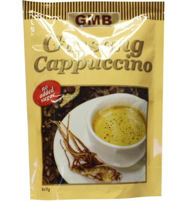 Gmb Ginseng cappuccino zonder toegevoegd suiker (8sach) 8sach