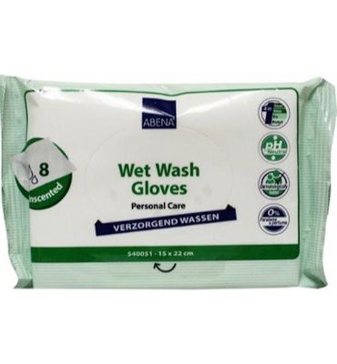 Abena Wet wash washandjes verzorgend (8st) 8st