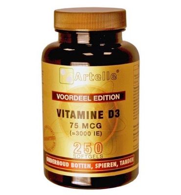 Artelle Vitamine D3 75mcg (250ca) 250ca