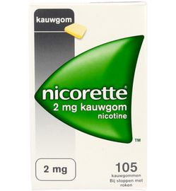 Nicorette Nicorette Kauwgom 2mg classic (105st)