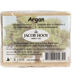Jacob Hooy Jacob Hooy Argan zeep niet vloeibaar (240ml)