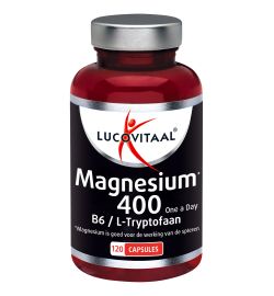 Lucovitaal Lucovitaal Magnesium 400 met B6 en L-tryptofaan (120ca)