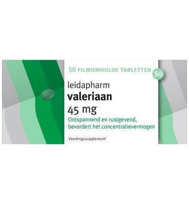 Leidapharm Valeriaanextract 45mg (50tb) 50tb