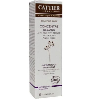 Cattier Oogcreme eclat de rose contour treatment (15ml) 15ml