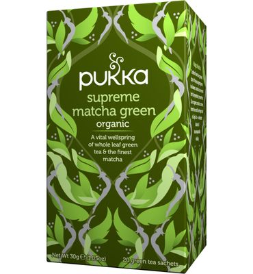 Pukka Organic Teas Supreme matcha green tea bio (20st) 20st