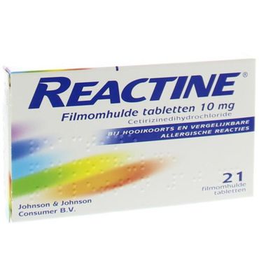Reactine Anti histamine 10mg (21tb) 21tb