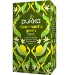 Pukka Organic Teas Clean matcha green bio (20st) 20st thumb