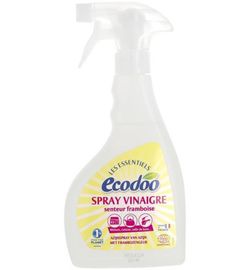Ecodoo Ecodoo Witte alcoholazijn met frambozengeur spray bio (500ml)