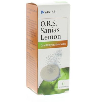 Sanias ORS lemon bruistablet (6st) 6st