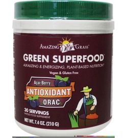 Amazing Grass Amazing Grass Green superfood anti oxidant orac poeder bio (210g)