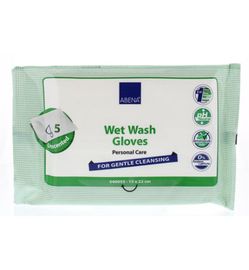 Abena Abena Wet wash washandjes verzorgend (5st)
