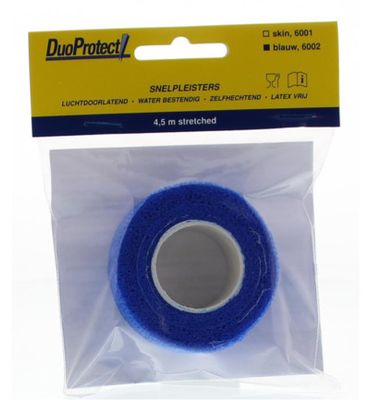 DuoProtect Snelpleisters blauw (1rol) 1rol