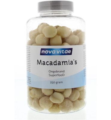 Nova Vitae Macadamia ongebrand raw (250g) 250g