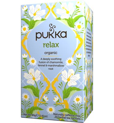 Pukka Organic Teas Relax thee bio (20st) 20st