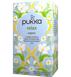 Pukka Organic Teas Pukka Organic Teas Relax thee bio (20st)