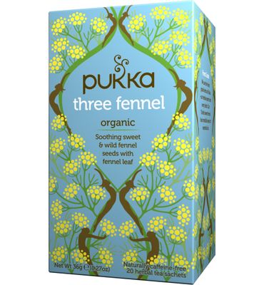 Pukka Organic Teas Three fennel bio (20st) 20st