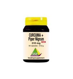 SNP Snp Curcuma & piper nigrum 510 mg puur (60ca)