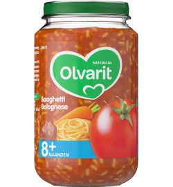 Olvarit Olvarit Spaghetti bolognese 8M10 (200g)