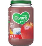 Olvarit Appel yoghurt bosbes 12M54 (200g) 200g thumb
