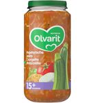 Olvarit Vegetarische pasta courgette mozzarella 15M09 (250g) 250g thumb