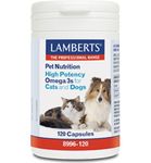 Lamberts Omega 3 voor dieren hond en kat (120ca) 120ca thumb
